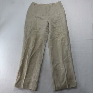 Vtg Talbots Petites 10 Women's Irish Linen Business Dressy Classic
